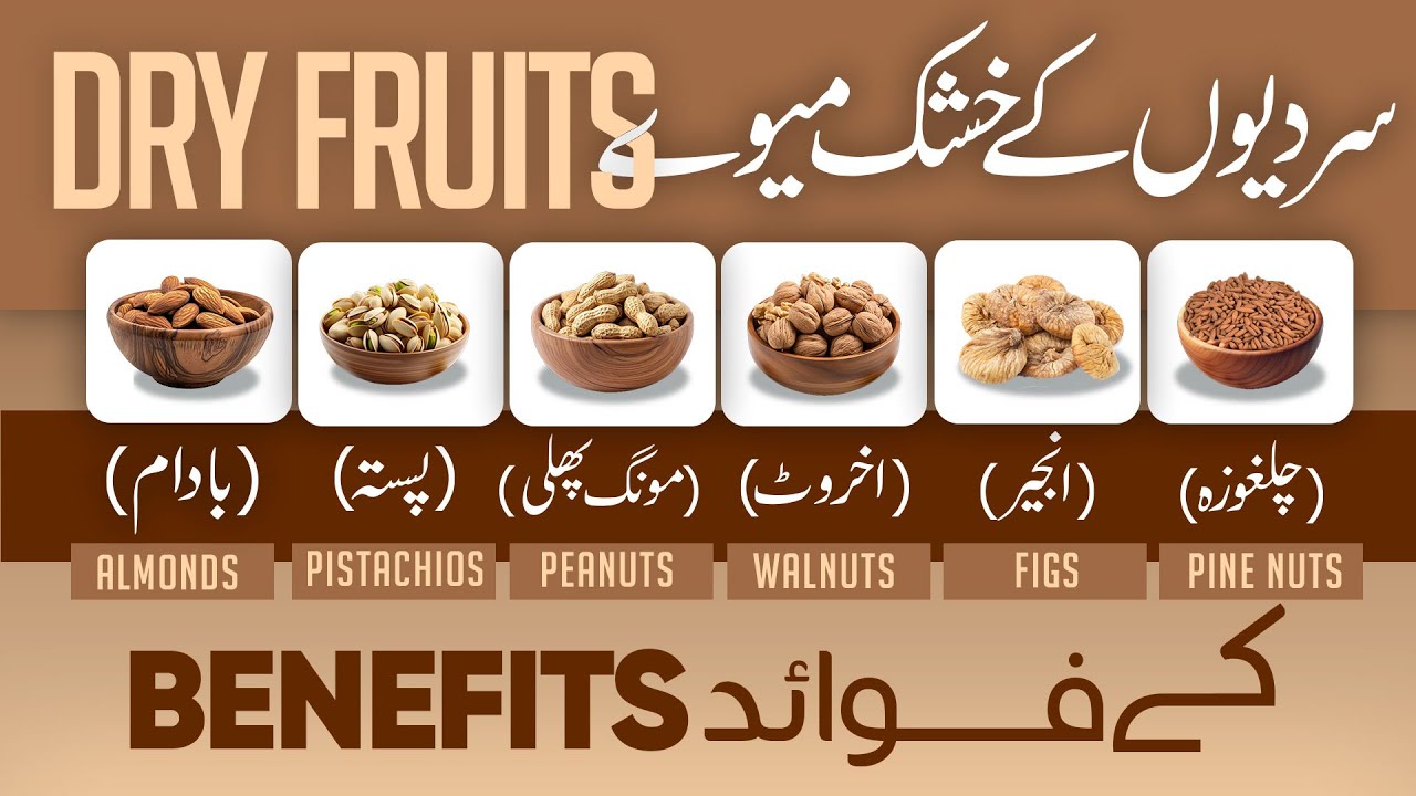 Sardi Ki Dua | Dry Fruits ( Badam, Pista, Moongphali, Akhrot, Anjeer, Chilgoza ) Khane Ke Faide